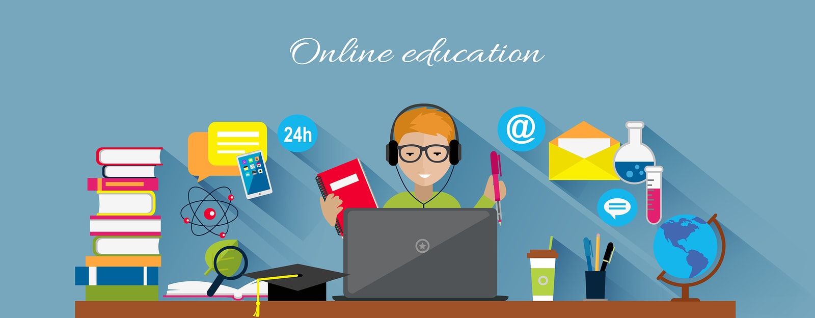 Information Distance Studying On-line Schooling